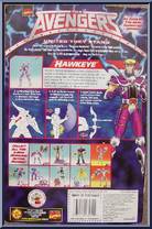 Hawkeye from Avengers - Basic Series manufactured by Toy Biz [Back]