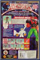 Wonder Man from Avengers - Basic Series manufactured by Toy Biz [Back]
