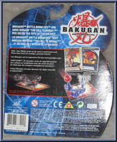 Paquet Plus from Bakugan - Battle Brawlers - Booster Pack manufactured by Spinmaster [Back]