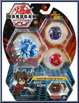 Aquos Webam from Bakugan - Battle Planet - Starter Pack manufactured by Spinmaster [Front]
