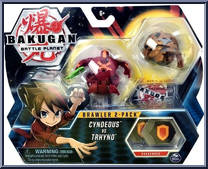 Cyndeous vs Trhyno Action Figure