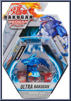 Aquos Sharktar from Bakugan - Geogan Rising - Ultra manufactured by Spinmaster [Front]