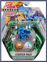 Dragonoid Ultra / Haos Ferascal / Aurelus Falcron  from Bakugan - Geogan Rising - Starter Packs manufactured by Spinmaster [Front]