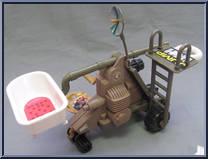 Pork-A-Pult from Barnyard Commandos - P.O.R.K.S. manufactured by Playmates [Loose]