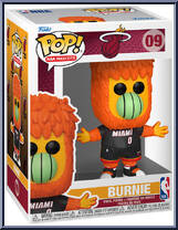 Burnie (Miami Heat) from Basketball - Mascots Pop! manufactured by Funko [Front]