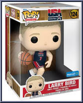 Larry Bird (Jumbo) (Team USA) (Blue Jersey) from Basketball - Pop! Vinyl Figures manufactured by Funko [Front]