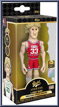 Larry Bird (Celtics) (Red Jersey) from Basketball - Vinyl Gold - 5" Scale manufactured by Funko [Front]