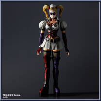 Harley Quinn from Batman - Arkham Asylum - Play Arts Kai manufactured by Square Enix [Loose]