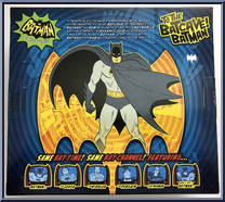 Batcave (with Batman) from Batman - Classic TV Series - Accessories manufactured by Mattel [Back]