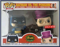 Batman vs Penguin from Batman - Classic TV Series - Pop! Vinyl Figures manufactured by Funko [Front]