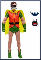 Robin (Oxygen Mask) from Batman - Classic TV Series - Basic Series manufactured by McFarlane [Loose]