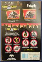 Batcycle from Batman - Crime Squad - Vehicles manufactured by Kenner [Back]
