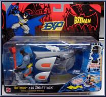 Zig Zag Attack from Batman - EXP Extreme Power - Vehicles manufactured by Mattel [Front]