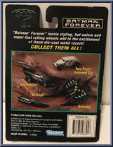 Two-Face Armored Car from Batman Forever - Die-Cast manufactured by Kenner [Back]