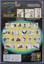 Riddler (Talking) from Batman Forever - Deluxe Figures manufactured by Kenner [Back]