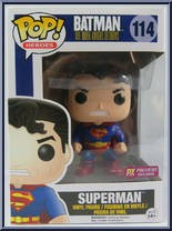 Superman from Batman - Dark Knight Rises Pop! manufactured by Funko [Front]