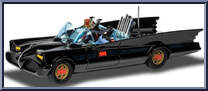 1966 Batmobile with Batman & Robin with Tow Hook from Batman (Hornby Hobbies USA) - Basic Series manufactured by Hornby [Loose]