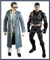 Batman (Batman Begins Prototype Suit) / Lt. Jim Gordon from Batman Legacy - Wave 1 - 2-Packs manufactured by Mattel [Loose]