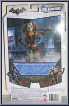 Harley Quinn (Arkham City) from Batman Legacy - Wave 3 manufactured by Mattel [Back]