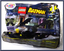 Batboat from Batman - Lego - Batman The Videogame manufactured by McDonald's [Front]