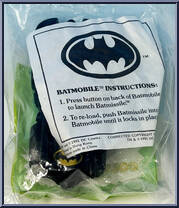 Batmobile from Batman - Batman Returns manufactured by McDonald's [Back]