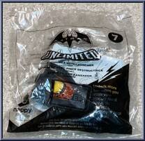 Batmobile with Launcher from Batman - Batman Unlimited manufactured by McDonald's [Front]