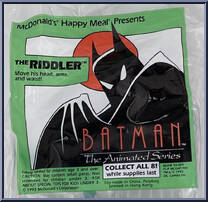 Riddler from Batman - Animated Series manufactured by McDonald's [Front]