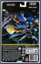 Two-Face from Batman Missions - Basic Series manufactured by Mattel [Back]