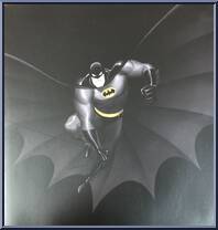 Batman (Black Variant) from Batman - Animated Series manufactured by Mondo [Front]