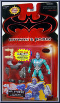 Mr. Freeze (Ultimate Armor) from Batman & Robin - Series 2 (with Batman Ring) manufactured by Kenner [Front]