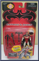 Robin (Triple Strike) from Batman & Robin - Series 2 (with Batman Ring) manufactured by Kenner [Front]