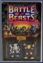 Eager Beaver from Battle Beasts - Series 2 manufactured by Hasbro [Front]