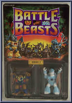Pillaging Polar Bear from Battle Beasts - Series 2 manufactured by Hasbro [Front]