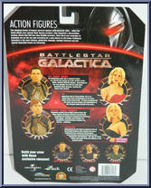 Brendan "Hot Dog" Costanza from Battlestar Galactica - Series 1 manufactured by Diamond Select [Back]