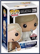 Lt. Starbuck (Gray Jacket) from Battlestar Galactica - Pop! Vinyl Figures manufactured by Funko [Front]