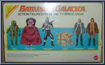 Six Figure Gift Set from Battlestar Galactica - Gift Sets manufactured by Mattel [Back]
