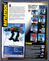 Bushwacker (with Valten Ryder) from Battletech - Boxed manufactured by Tyco [Back]