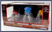 Velociraptor / Protoceratops / Psittacosaurus from Beasts of the Mesozoic - Glow-in-the-Dark manufactured by Creative Beast Studio [Front]