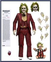Beetlejuice (Wedding Tuxedo) from Beetlejuice - Ultimate manufactured by Neca [Loose]