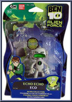 Echo Echo from Ben 10 - Alien Force manufactured by Bandai [Front]