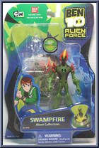 Swampfire from Ben 10 - Alien Force manufactured by Bandai [Front]