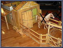 Circle X Ranch from Best of the West - Playsets manufactured by Marx [Loose]
