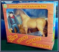 Cowboy Kid & Thunderbolt (Dapol UK) from Best of the West - Reissue Figures manufactured by Marx [Front]