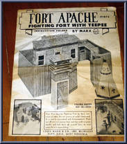 Fort Apache from Best of the West - Playsets manufactured by Marx [Loose]