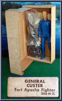 General Custer from Best of the West - Fort Apache Fighters manufactured by Marx [Loose]