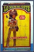 Geronimo - Jeronimo (Red) from Best of the West - Int'l Mexico Variations manufactured by Marx [Front]