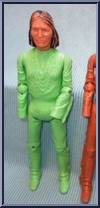 Geronimo - Jeronimo (Bright Green) from Best of the West - Int'l Mexico Variations manufactured by Marx [Loose]