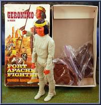Geronimo (Cream) from Best of the West - Fort Apache Fighters manufactured by Marx [Loose]