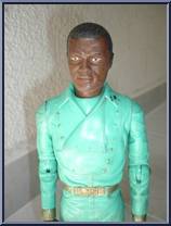 Jeb Gibson - Pit Pionero (Aqua, Black Acc) from Best of the West - Int'l Mexico Variations manufactured by Marx [Loose]