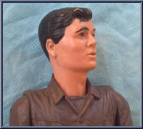 Jimmy West (Zeb, Dark Brown, Black Hair) from Best of the West - Int'l Character Exclusives manufactured by Marx [Loose]